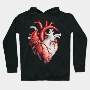 purple heart design Hoodie